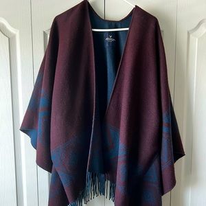 Printed Poncho